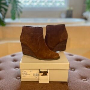 Sole Society Patsy Wedge Booties